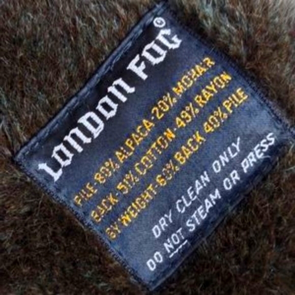 LONDON FOG Iconic Calibre Cloth by Reeves Vintage Main-Coats Rain Coat (1950's) - Picture 8 of 17